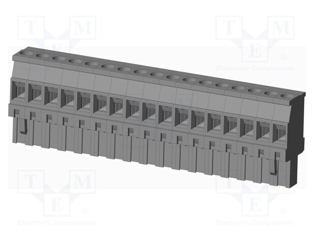 Connector: pluggable terminal block; plug; female; angled 90°