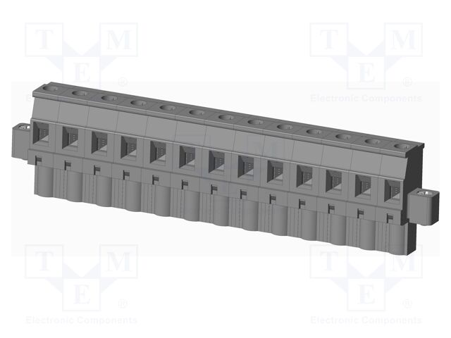Connector: pluggable terminal block; plug; female; angled 90°