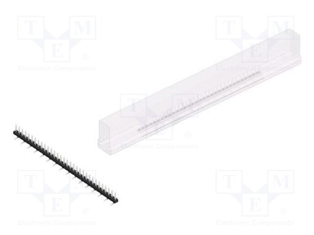 Connector: pin strips; pin header; male; PIN: 32; 2mm; SMT; 1x32