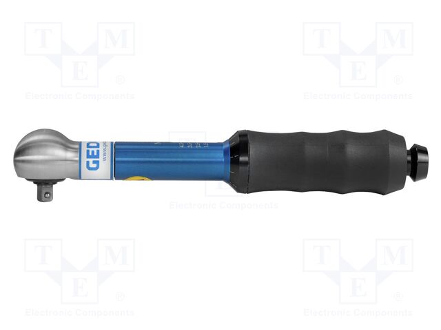 Wrench; torque; 195mm; 1÷5Nm; Kind of socket: square; 1/4"; SLIPPER