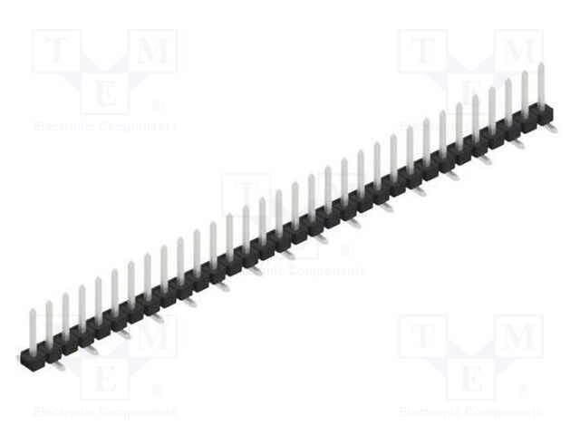 Connector: pin strips; pin header; male; PIN: 32; 2.54mm; SMT; 1x32