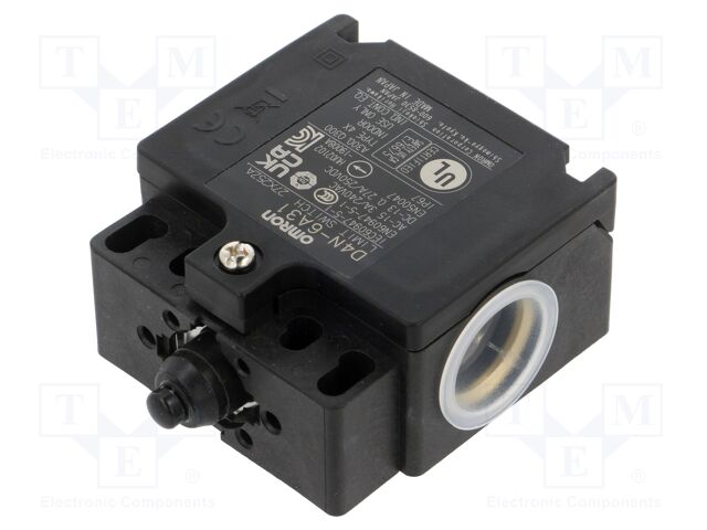Limit switch; plunger; 10A; max.240VAC; max.250VDC; G 1/2" x2