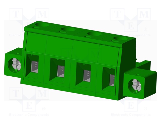 Connector: pluggable terminal block; plug; female; straight; 12A