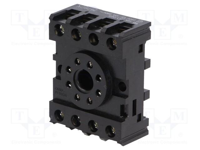 Socket; PIN: 8; Mounting: DIN; Series: MKS; octal