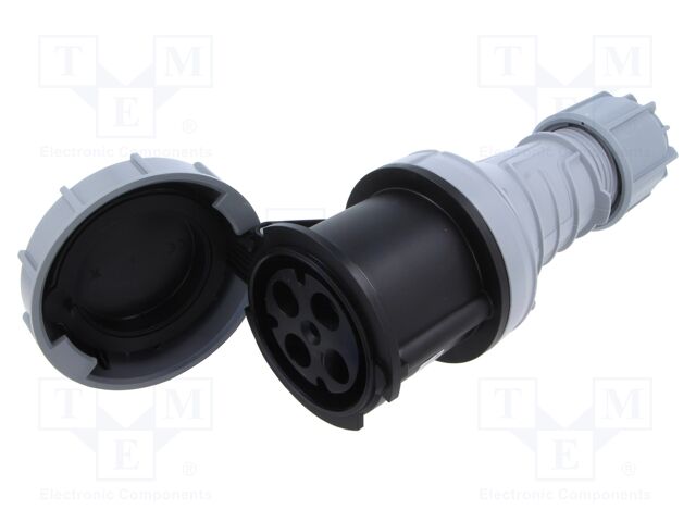 Connector: AC supply 3-phase; plug; female; 63A; 500VAC; IEC 60309