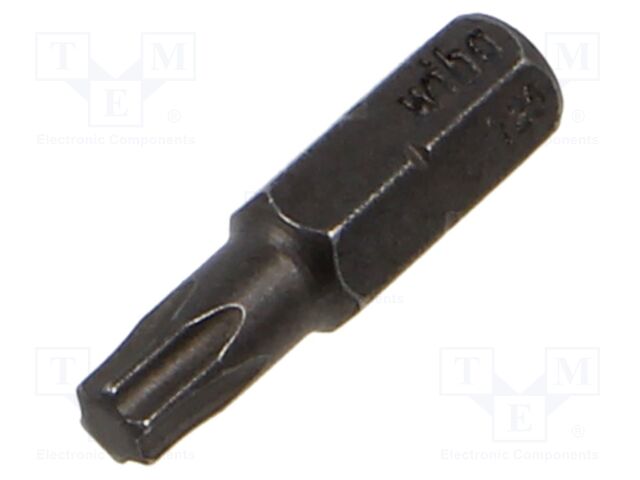 Screwdriver bit; Torx®; TX25; Overall len: 25mm; 100pcs.