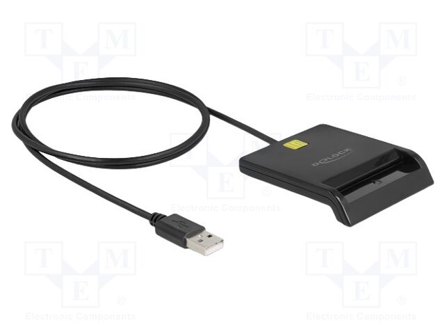 Card reader: chip; USB 2.0; Smart Card; Communication: USB