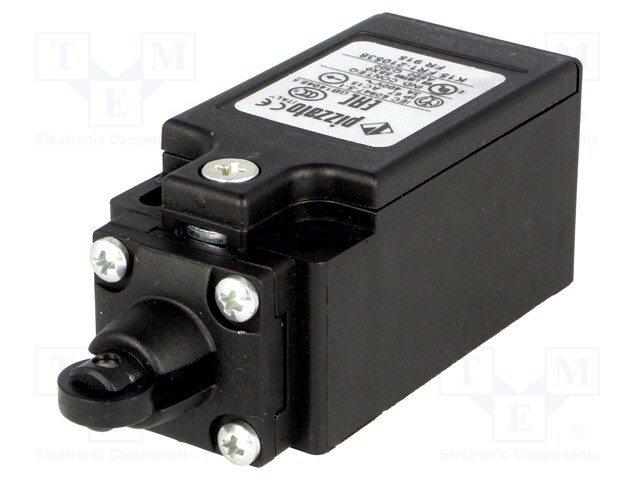 Limit switch; polymer roller Ø11mm; NC x2; 10A; max.250VAC; IP67