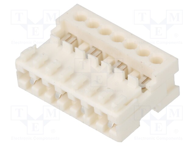 Connector: card edge; RAST 2.5; plug; female; angled 90°; PIN: 4