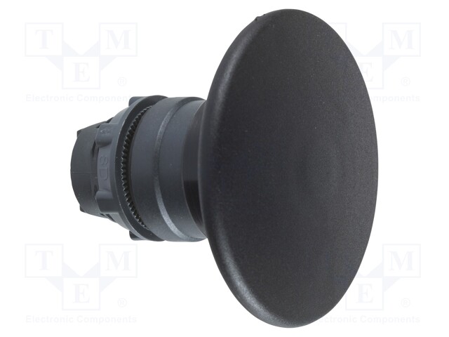 Switch: push-button; Stabl.pos: 2; 22mm; black; Illumin: none; IP66