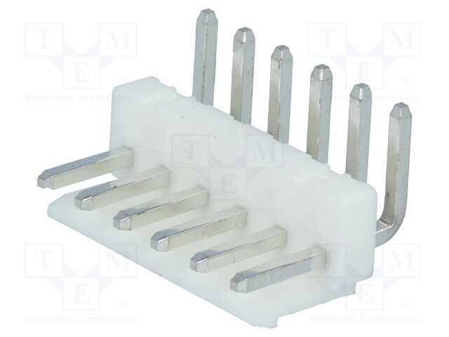 Socket; wire-board; male; NS39; 3.96mm; PIN: 6; THT; 250V; 7A; tinned