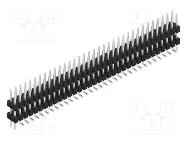 Connector: pin strips; pin header; male; PIN: 68; 2.54mm; SMT; 2x34