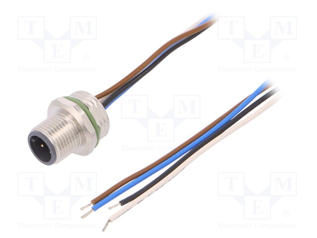 Socket; M12; PIN: 4; male; A code-DeviceNet / CANopen; cables; 0.5m