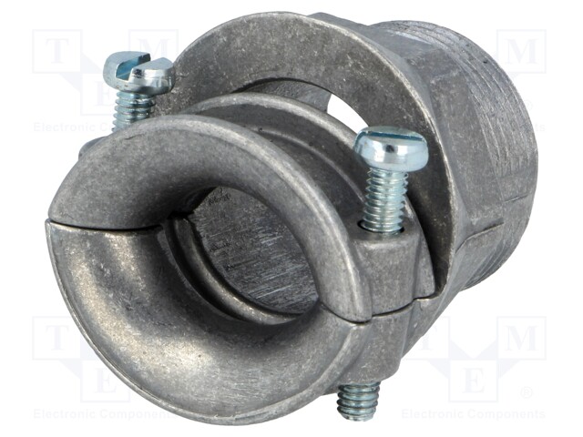 Gland; PG21; Øcable: 13.5÷21mm; Mat: metal; Spanner: 30mm