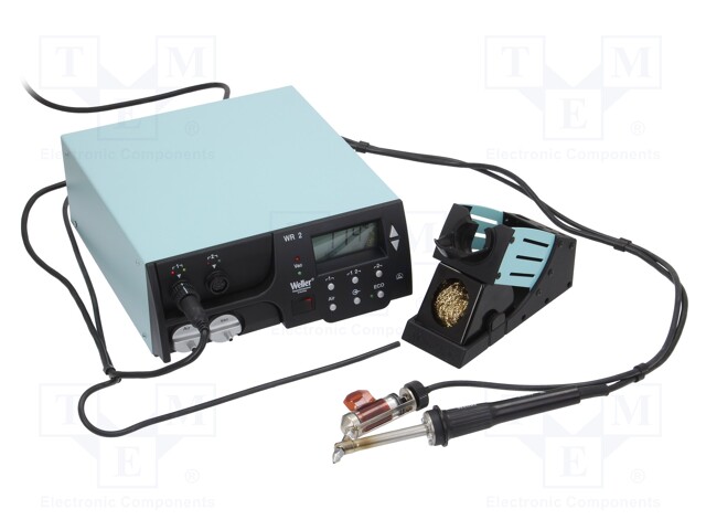 Desoldering station; digital; 300W; 100÷450°C; 230VAC; Plug: EU,UK