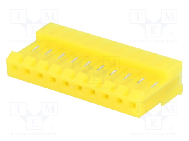 Plug; wire-board; female; MTA-156; 3.96mm; PIN: 10; IDC; for cable
