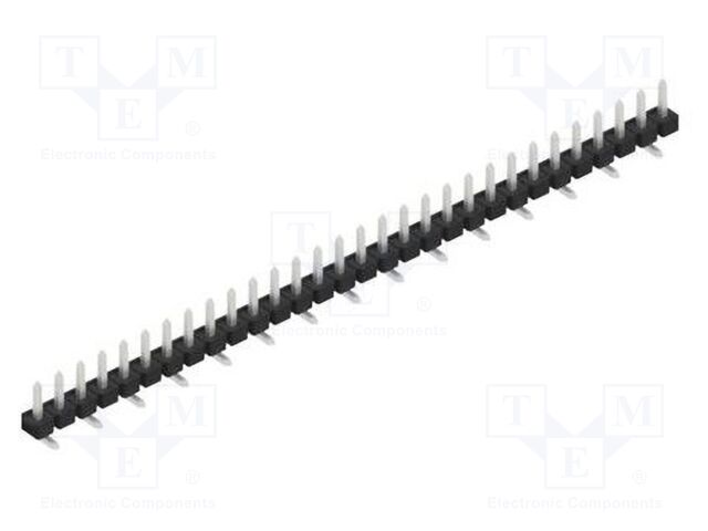 Connector: pin strips; pin header; male; PIN: 30; 2.54mm; SMT; 1x30