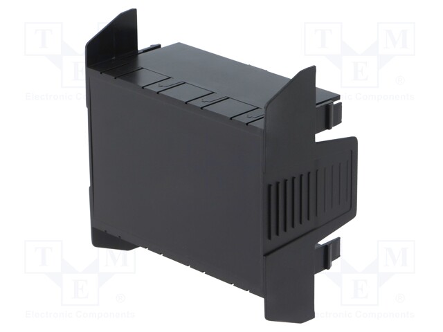 Cover; for enclosures; UL94HB; Series: EH 70 FLAT; Mat: ABS; black