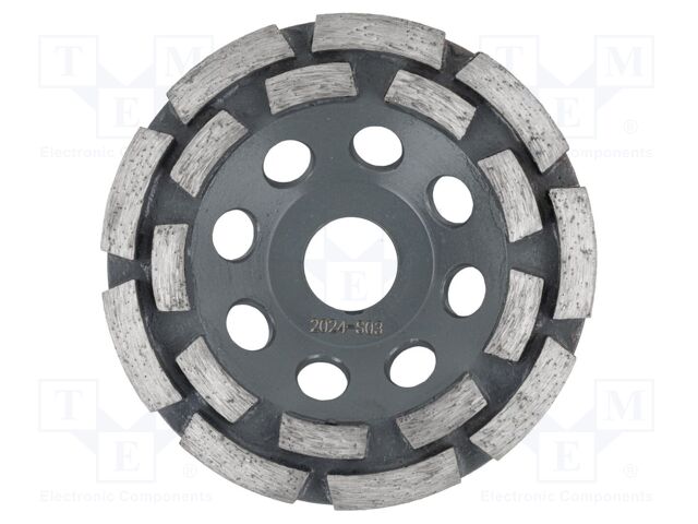 Grinding wheel; Ø: 115mm; Øhole: 22.2mm; Disc thick: 6mm