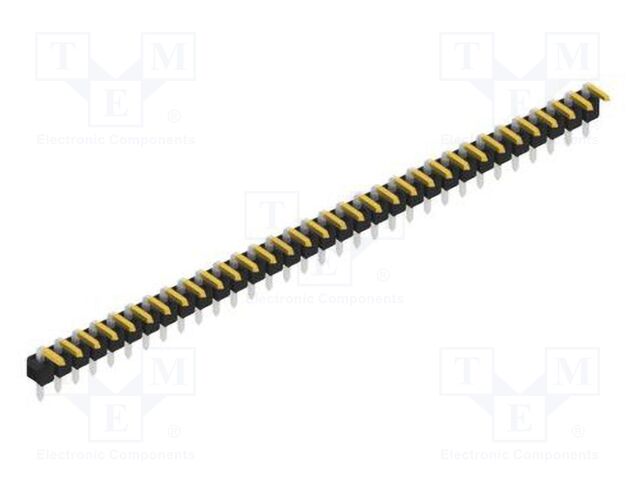 Connector: pin strips; pin header; male; PIN: 32; 2.54mm; THT; 1x32