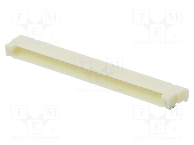 Socket; wire-board; male; DF14; 1.25mm; PIN: 30; SMT; on PCBs; tinned