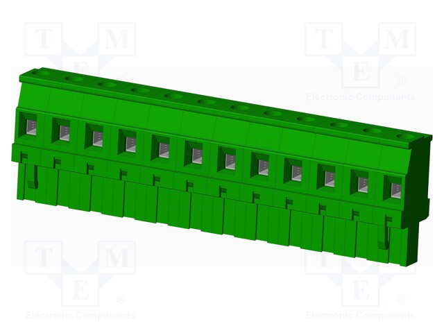 Connector: pluggable terminal block; plug; female; angled 90°