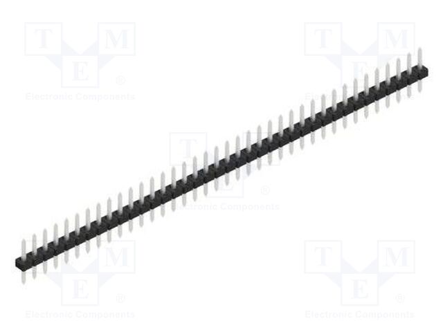 Connector: pin strips; pin header; male; PIN: 38; 2mm; THT; 1x38