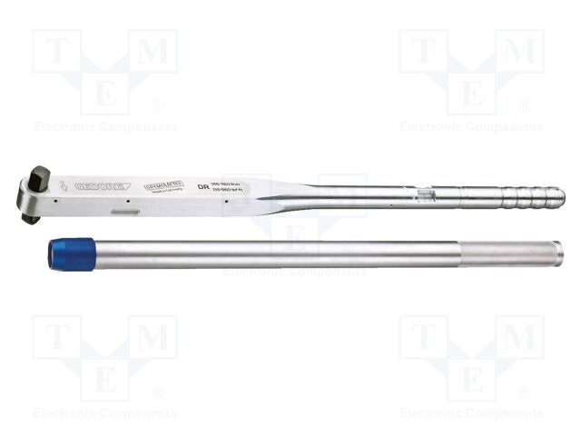 Wrench; torque; 812mm; Kind of socket: square; 3/4"; 3%; aluminium