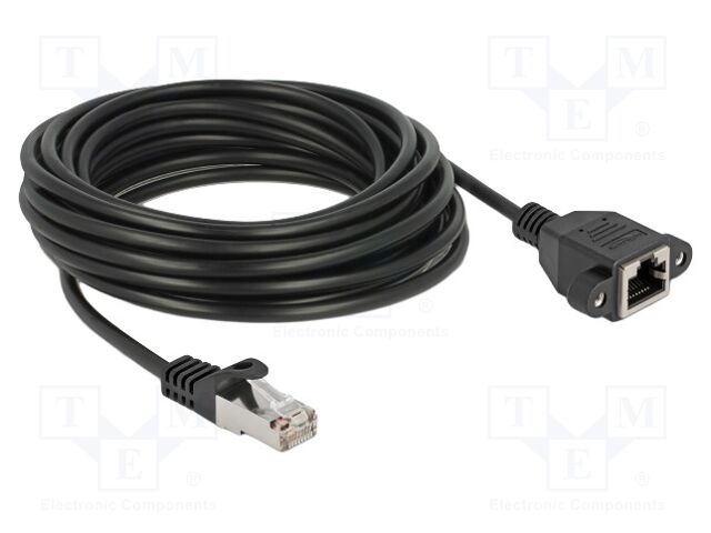 Extender Ethernet; S/FTP; Cat: 6a; RJ45 socket,RJ45 plug; 5m; LSZH