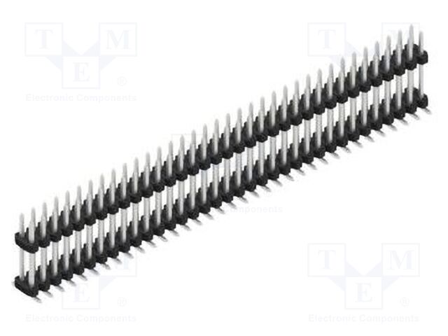 Connector: pin strips; pin header; male; PIN: 70; 2mm; SMT; 2x35