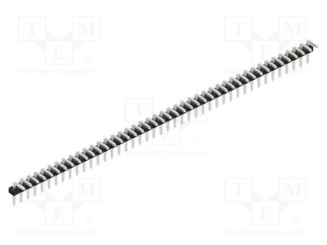 Connector: pin strips; pin header; male; PIN: 43; 2mm; THT; 1x43