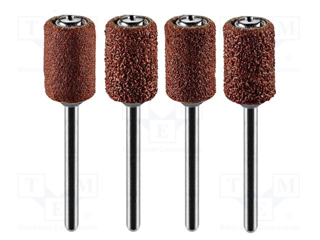 Grinding tape; Ø: 6.3mm; Holder: plunger; 102pcs.