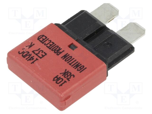 Fuse: resettable; 10A; 14VDC; 19.75mm