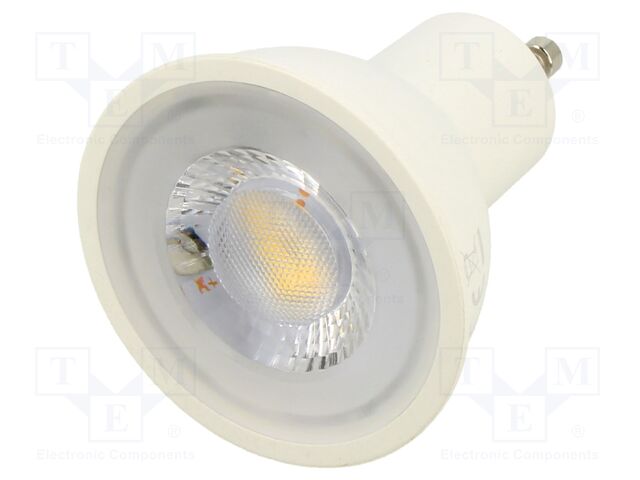 LED lamp; neutral white; GU10; 230VAC; 520lm; 7W; 36°; 4000K