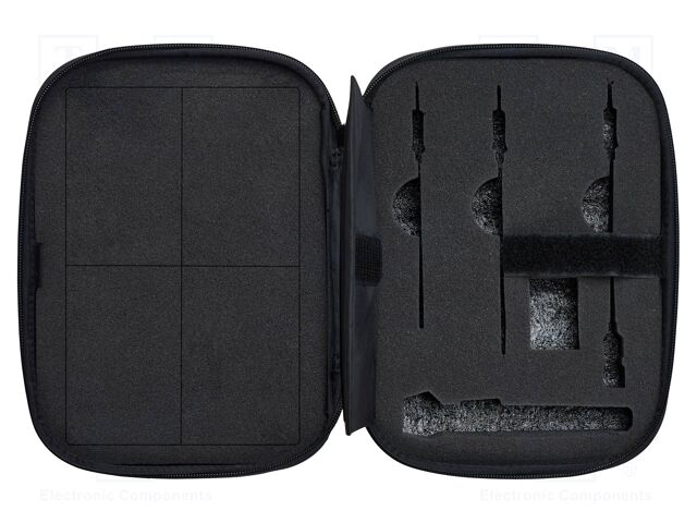 Carrying case; 250x180x70mm; black
