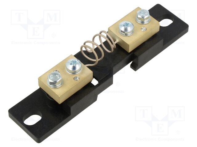Current shunt; for DIN rail mounting; 150mV