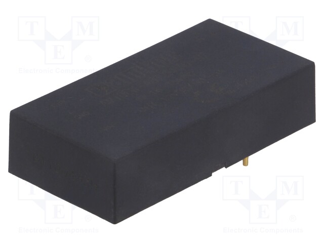 Converter: DC/DC; 10W; Uin: 18÷75V; 12VDC; Iout: 0.833A; 2"x1"; 24g