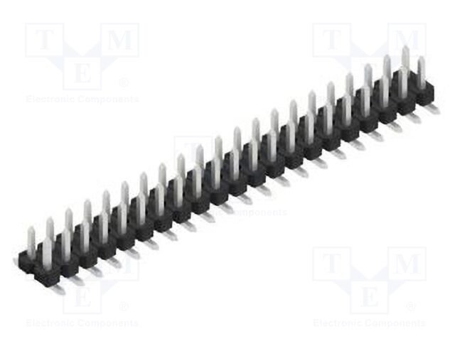 Connector: pin strips; pin header; male; PIN: 42; 2.54mm; SMT; 2x21