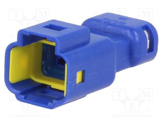 Connector: wire-wire; 565,E-Seal; plug; male; IP67; Locking: latch