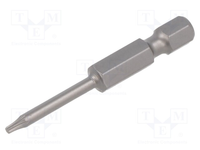 Screwdriver bit; Torx®; TX06; Overall len: 50mm
