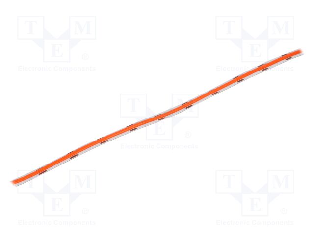 COB LED tape; red; LED/m: 320; 8mm; IP20; 180°; 8W/m; Thk: 2.2mm