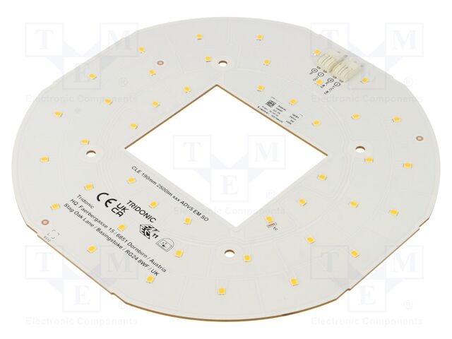 Circular LED module; CRImin: 80; 2423lm; 4000K; 350mA; 191lm/W