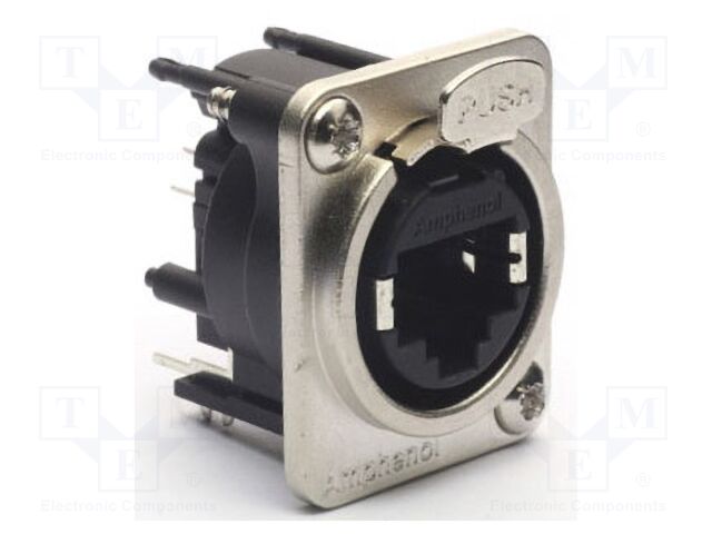 Connector: RJ45; socket; straight; THT; XLRnet; Cat: 5e