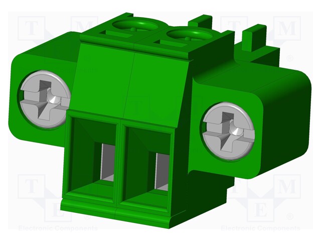 Connector: pluggable terminal block; plug; female; straight; 10A