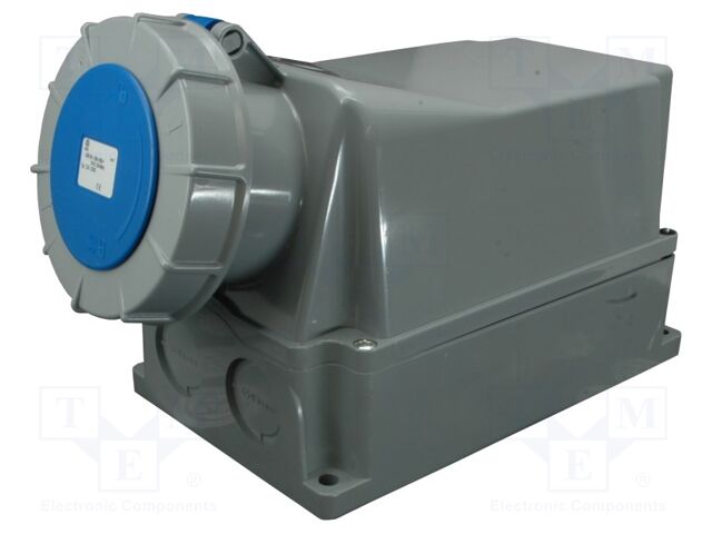Connector: AC supply 3-phase; socket; female; 125A; 230VAC; IP67
