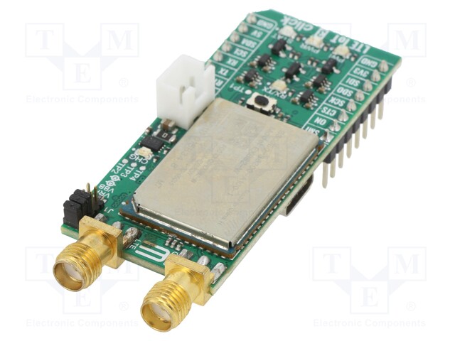 Click board; LTE Cat 1; UART,USB; EXS82-W,FT230X,MC34671