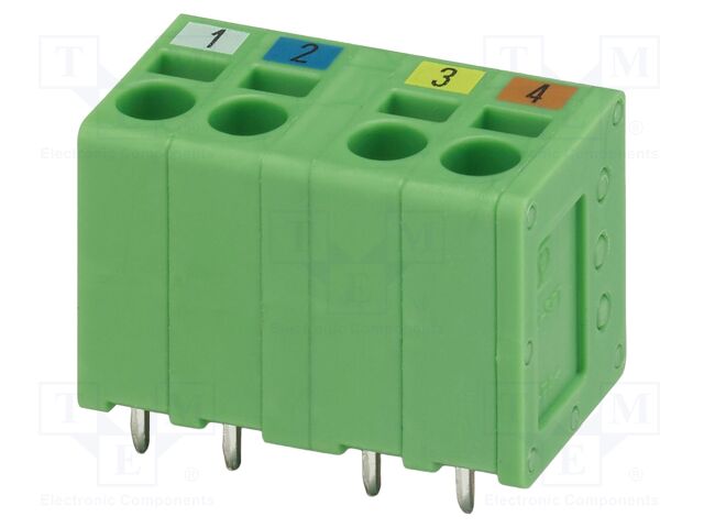 PCB terminal block, rated current: 23 A, nominal cross-secti