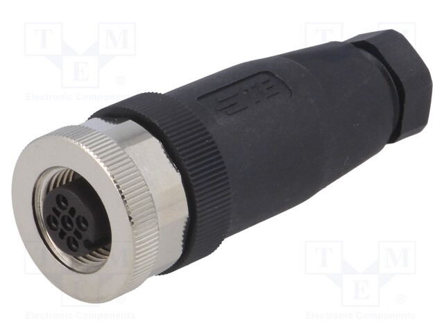 Plug; M12; PIN: 4; female; A code-DeviceNet / CANopen; for cable