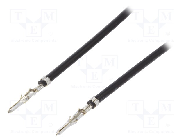 Contact; male; 22AWG; Standard .062"; tinned; Contacts ph: 3.68mm