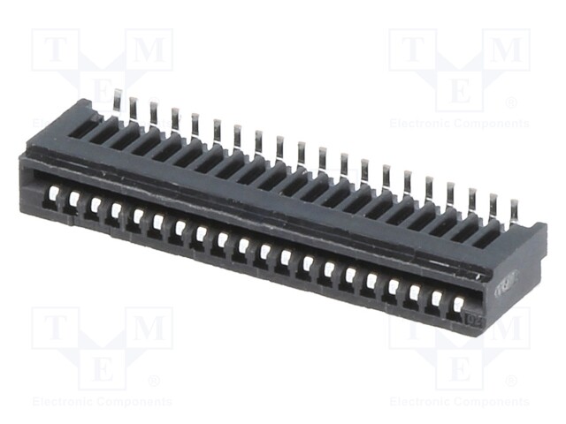 Connector: FFC (FPC); vertical; PIN: 20; NON-ZIF; SMT; 0.5A; 1mm; 50V